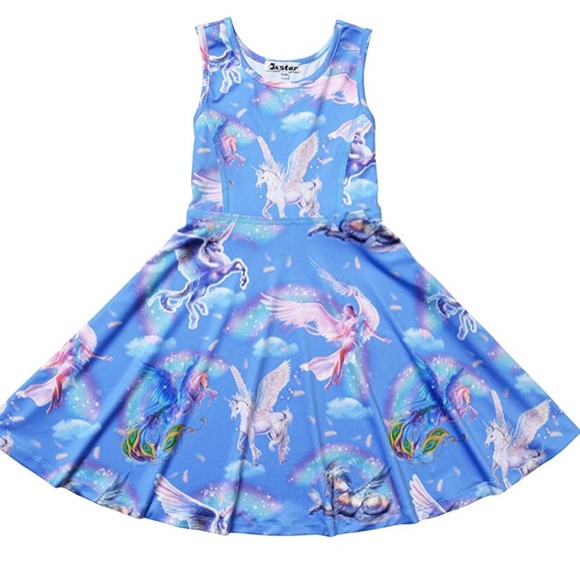 Sky Blue Unicor Dress - Picture 2 of 5